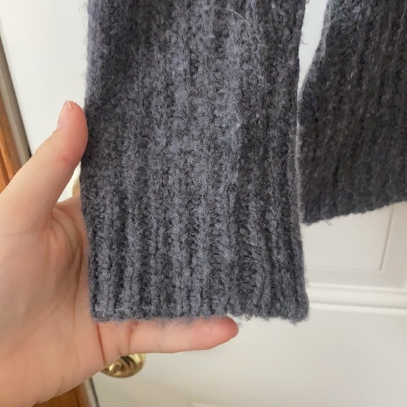 Faherty Flurry Turtleneck Wool Cashmere Blend Cowl Neck Sweater - Picture 5 of 10